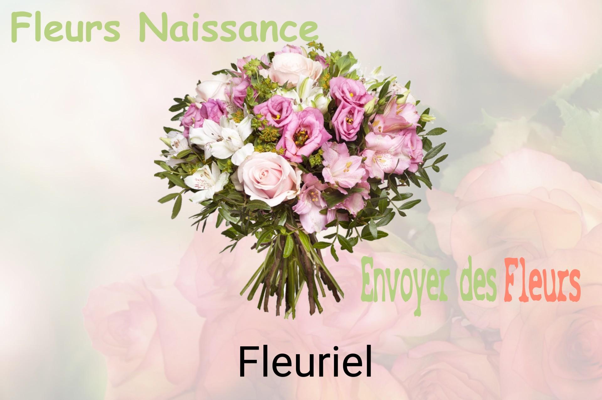 Bouquet de fleurs de naissance livré à Fleuriel